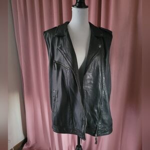 Treasure & Bond Leather Vest